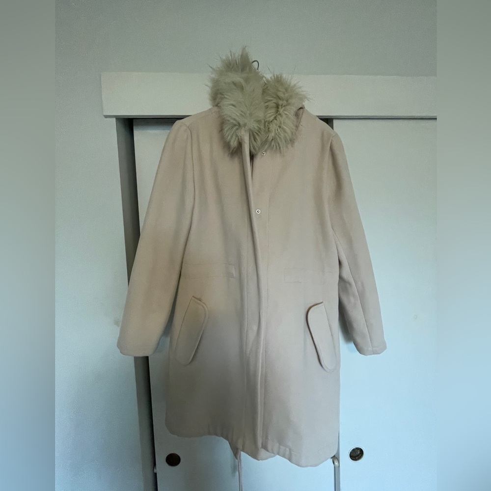 BB Dakota Coat with Faux Fur Lined Hood